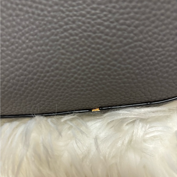 Nanette Lepore Vegan Leather Gray Shoulder Bag - Picture 2 of 10